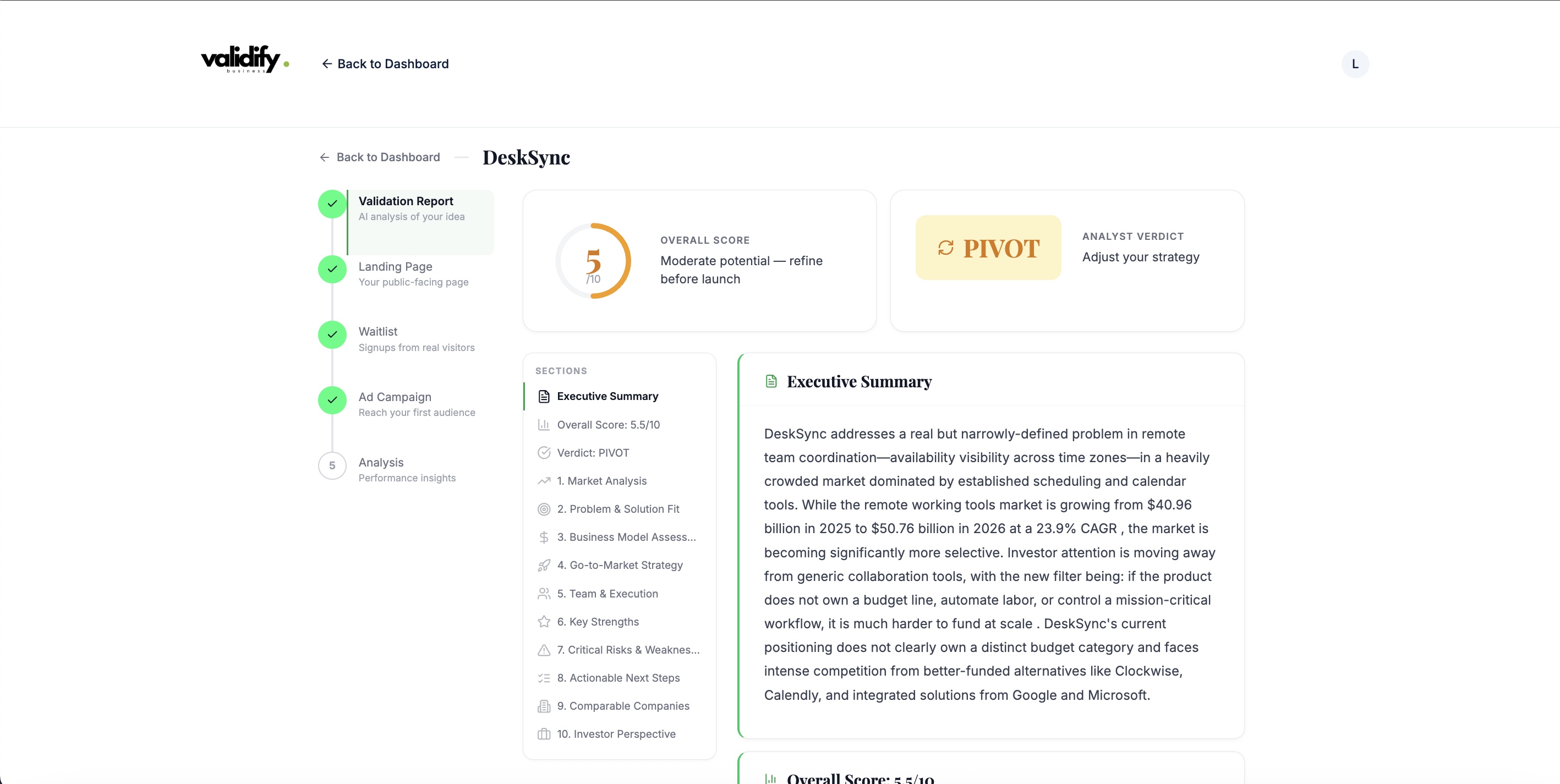 AI Validation Report